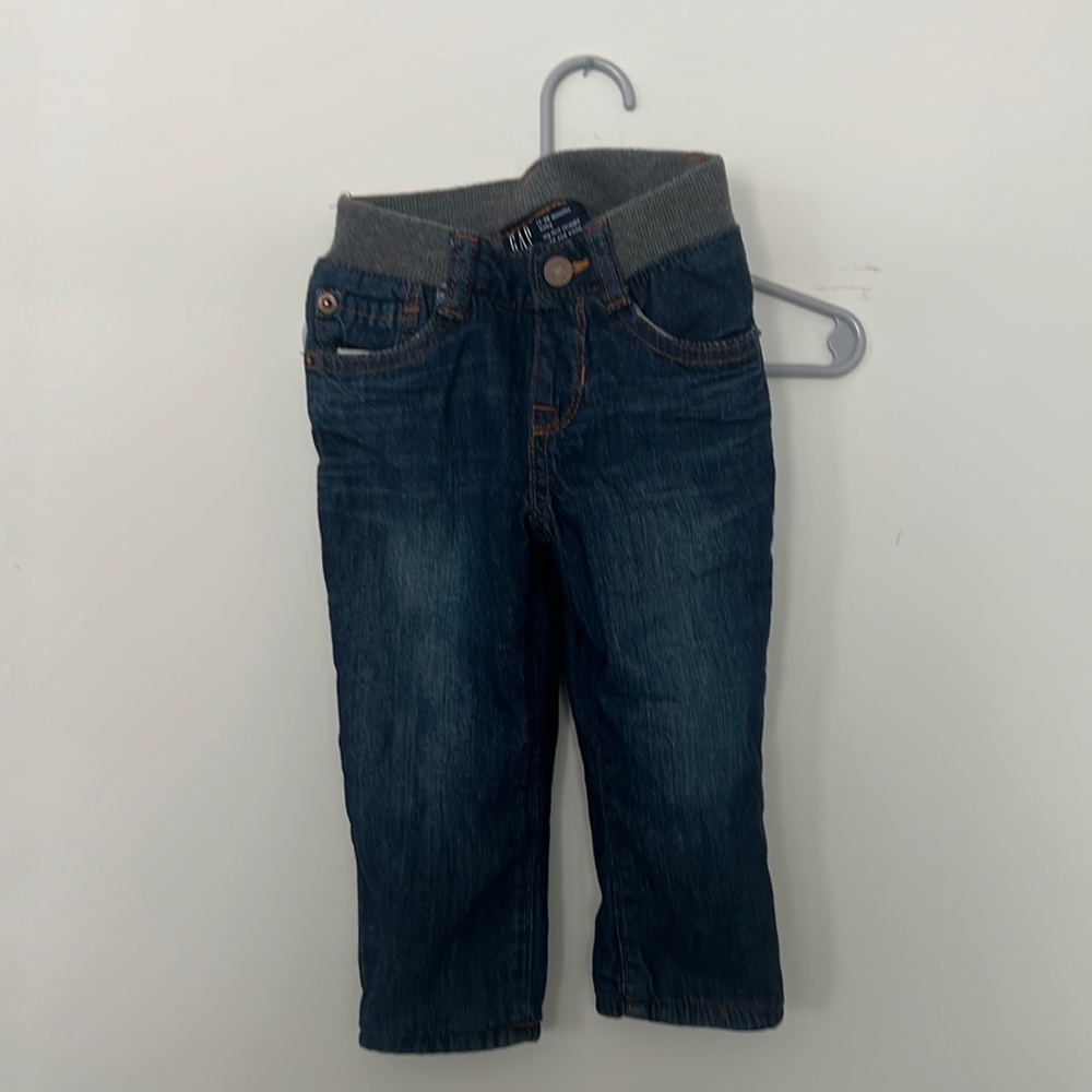 GAP 12-18 month blue jeans